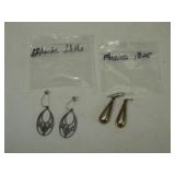 Black Hill and Mexico 925 Ear Rings