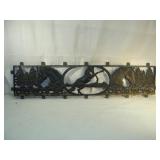 Approx 4 Ft Cast Iron Bench Back - Horse Theme