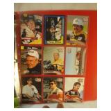 Red Binder of NASCAR Cards