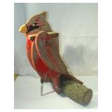 Cardinal Bird House