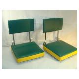 Matched Green Bay Packer Stadium Chairs