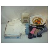 Kitchen Toweks, Apron, Yarn and Related Fabric
