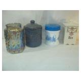 Variety of Cannisters