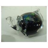 Art Glass Turtle - Paper Weight