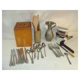 Silverware, Alarm Clock and Kitchen Related