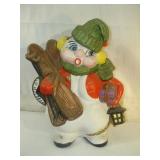 Ceramic Snowman