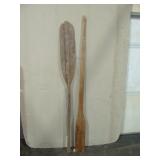 Worn Wooden Paddles