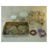 Canning Jar Lids and a Few Jars