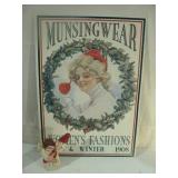 Winter Fashion Sign and Angel