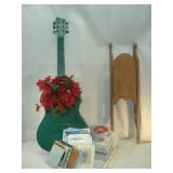 Guitar Display, Cards and a Weak Sled