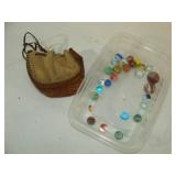 A Few Marbles with Pouch