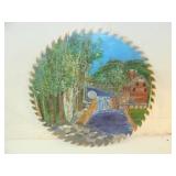 Painted Saw Blade