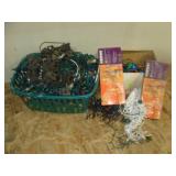 Basket of Christmas Lighting