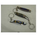 Three  New Pocket Jack Knives