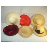 Straw Hats and Fashion Hats