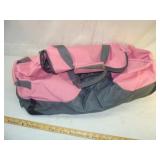 Pink Duffle and Backpack