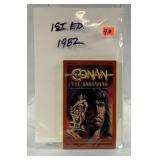 1982 first edition Conan paperback comic
