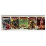 Marvel comics secret wars journal 1-5