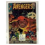 Marvel comics the avengers 23