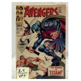 Marvel comics the avengers 50