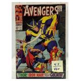 Marvel comics the avengers 51