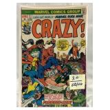 Marvel comics crazy issue number one