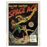 1951 the space ace number one comic book