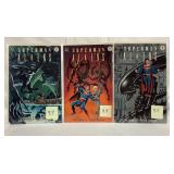 3 Superman aliens comic books