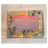 Bob Ross presents flower painting kit