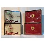 Set of 4 unopened boxes of Holiday cards Set of 4 unopened boxes of Holiday cards