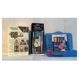 Artist paint supplies and antique gold kit Artist paint supplies and antique gold kit