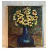 17" X 14" signed oil on canvas art 17" X 14" signed oil on canvas art