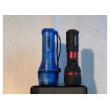 Pair of heavy duty flashlights Pair of heavy duty flashlights