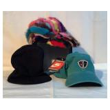 Set of 3 hats winter and Nike sports cap