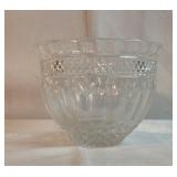 6" Glass candle holder 6" Glass candle holder
