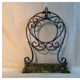 19" Metal Art Deco Piece