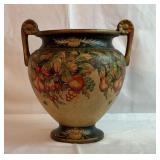 12" Fruit Painted Decor Vase 12" Fruit Painted Decor Vase