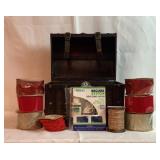 13" storage chest with assorted Ribbon 13" storage chest with assorted Ribbon