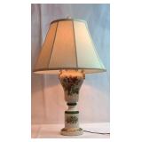 30" ceramic painted table lamp 30" ceramic painted table lamp