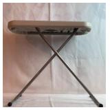 24" folding table for easy storage like new 24" folding table for easy storage like new