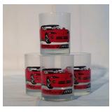 4 piece 1993 Viper Whiskey Glasses