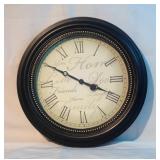 20" Battery Powered Decor clock