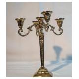 12" heavy brass Candleabra 12" heavy brass Candleabra