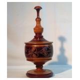 17" Hand Carved Wooden Decor Piece 17" Hand Carved Wooden Decor Piece