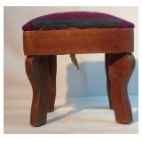 10x9" Butterly wooden Decorative Stool