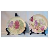 10" Grape Decor Plates