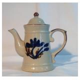 8" Stoneware Decorative Teapot