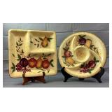 12 & 13" round & Square Dip & chip plates 12 & 13" round & Square Dip & chip plates