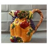 7.5" Fruit & Flower Pitcher 7.5" Fruit & Flower Pitcher
