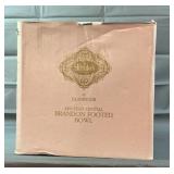 Godinger Lead Crystal Footed Bowl unopened Godinger Lead Crystal Footed Bowl unopened